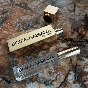 Dolce & Gabbana The One Eau De Parfum Refillable Purse Spray 0.37oz (EMPTY)